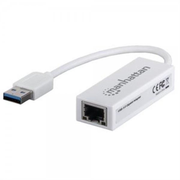 Manhattan USB Adapter USB 3.0 -> RJ45 Gigabit Ethernet # 506847