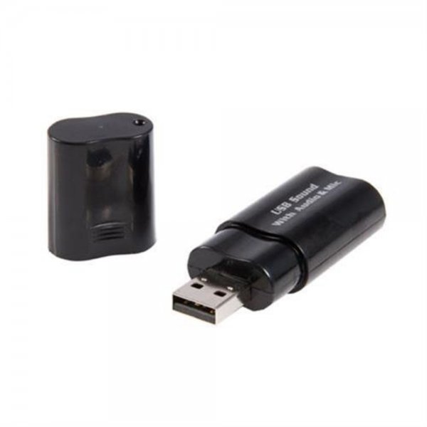StarTech.com USB Audio Adapter - Externe USB Soundkarte 2x 3,5mm Buchse
