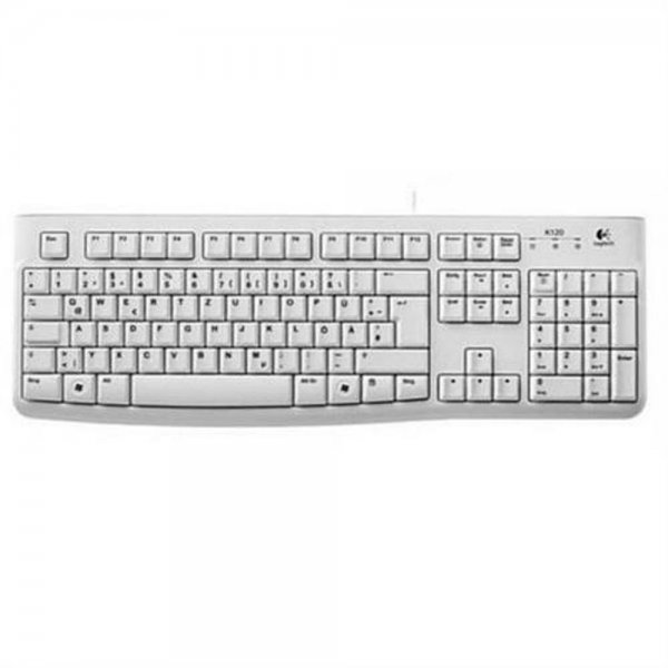 Logitech K120 Business Tastatur weiß USB 1,5m Deutsch