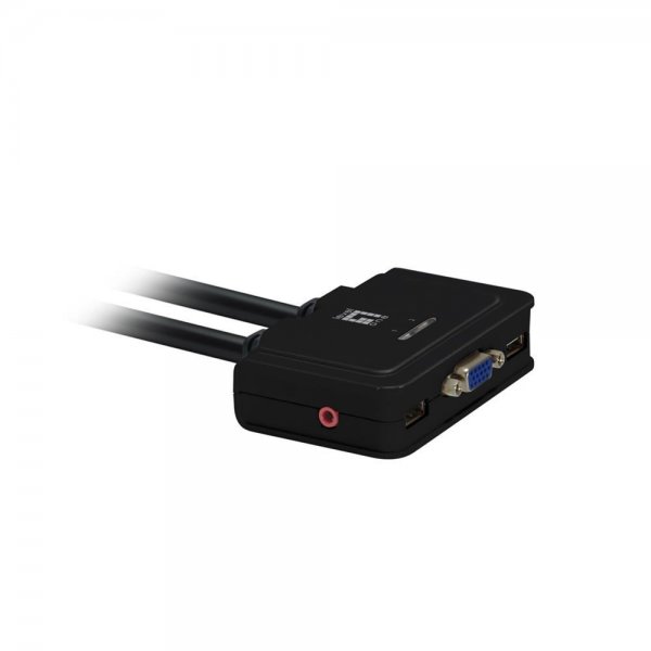 LevelOne KVM-0223 2 Port Switch USB D-Sub 15 Pin VGA