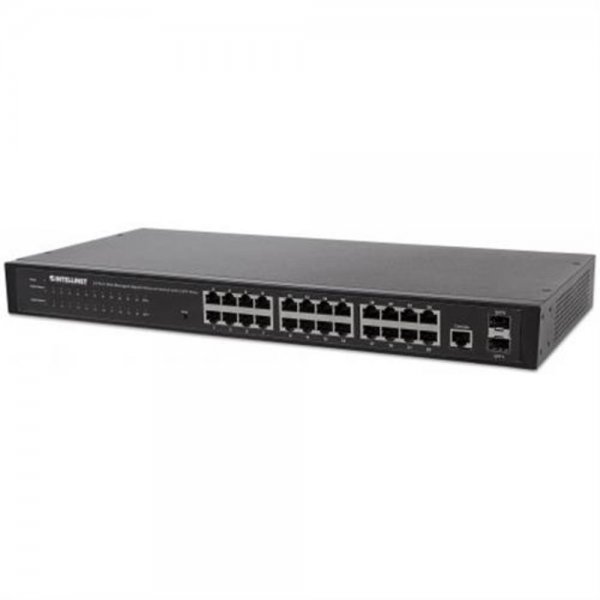 Intellinet 24-Port Web-Managed Gigabit Ethernet Switch