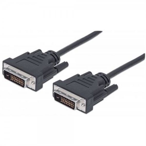 MANHATTAN DVI-Kabel DVI-D Dual Link Stecker>Stecker 3 m
