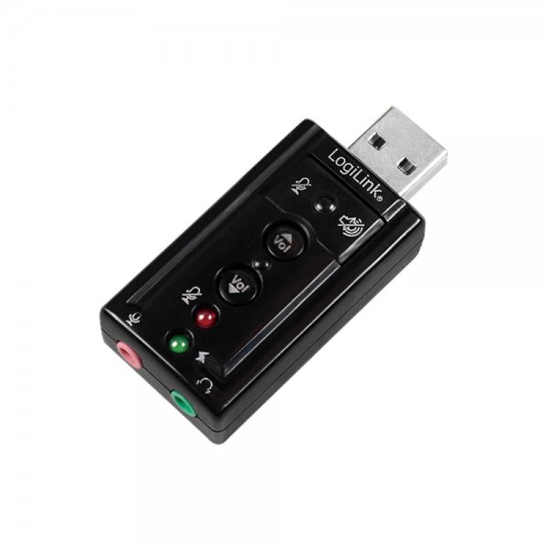 LogiLink USB Soundkarte mit Virtual 7.1 Klinke