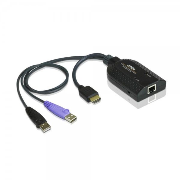 ATEN KA7168 USB HDMI Virtual-Media KVM-Adapterkabel mit Chipkartenunterstützung