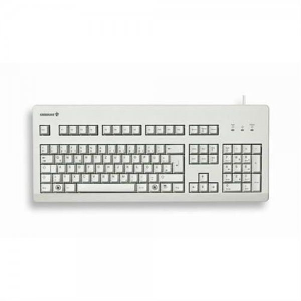 CHERRY Classic Line G80-3000LPCDE-0 Tastatur Keyboard hellgrau USB+PS/2 MX BLACK
