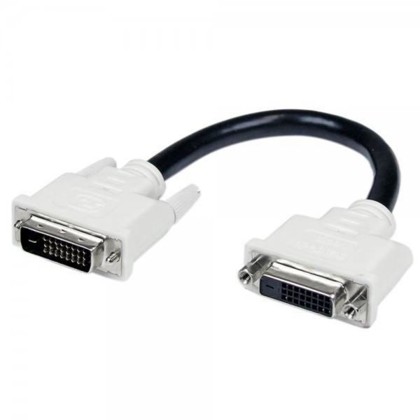 StarTech.com DVIDEXTAA6IN DVI-D Dual Link Kabel 15cm 2560x1600 9,9 Gbit/s HDTV