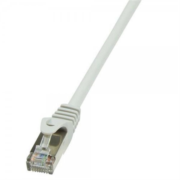 Logilink Patchkabel Ethernet RJ45 Cat.5e F/UTP geschirmt twisted Pair grau 10m