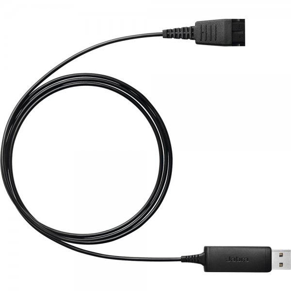 Jabra Link 230 USB-Adapter für den Anschluss kabelgebundener Jabra-QD-Headsets an PC-Softphones