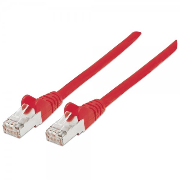 Intellinet Premium Netzwerkkabel Cat6 S/FTP Kupfer LS0H RJ45 5,0 m rot 735629