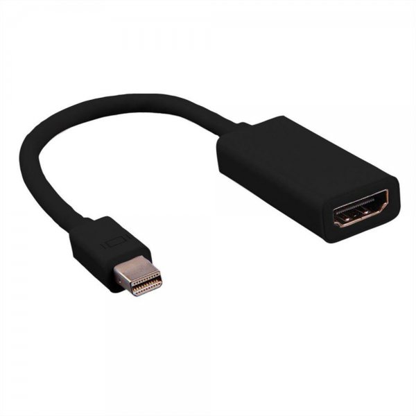 VALUE Mini DisplayPort an HDMI Adapter Mini-DP-Stecker an HDMI-Buchse schwarz