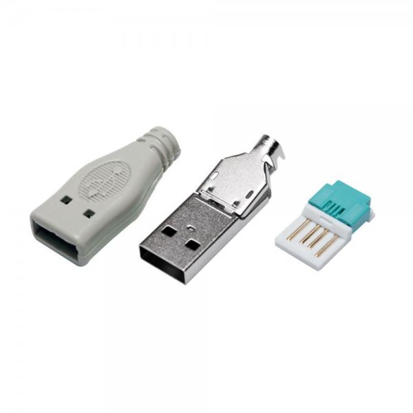 LogiLink UP0003 USB-Stecker Typ-A 3-teiliges Set