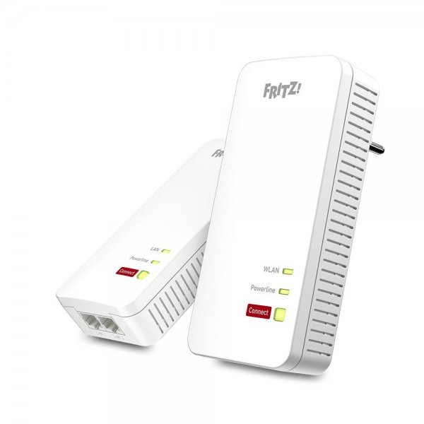 AVM FRITZ!Powerline 1240 AX WLAN Set Gigabit-Powerline und Wi-Fi 6 energiesparend an jeder Steckdose