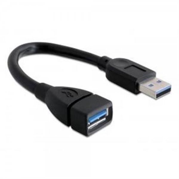 Delock Verlängerung USB 3.0 A Stecker > USB 3.0 A Buchse 15 cm USB 2.0 USB 1.1
