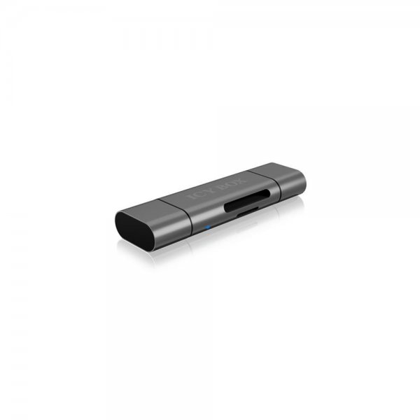 ICY BOX IB-CR200-C SD/MicroSD (TF) USB 2.0 Card Reader mit Type-C™ & -A und OTG