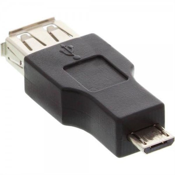 InLine ® Micro-USB OTG Adapter, Micro-B Stecker an USB
