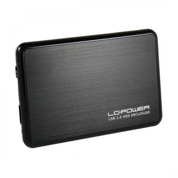 LC-Power externes USB 3.0 Festplattengehäuse Schwarz für SATA 2,5 Zoll | LC-25BUB3