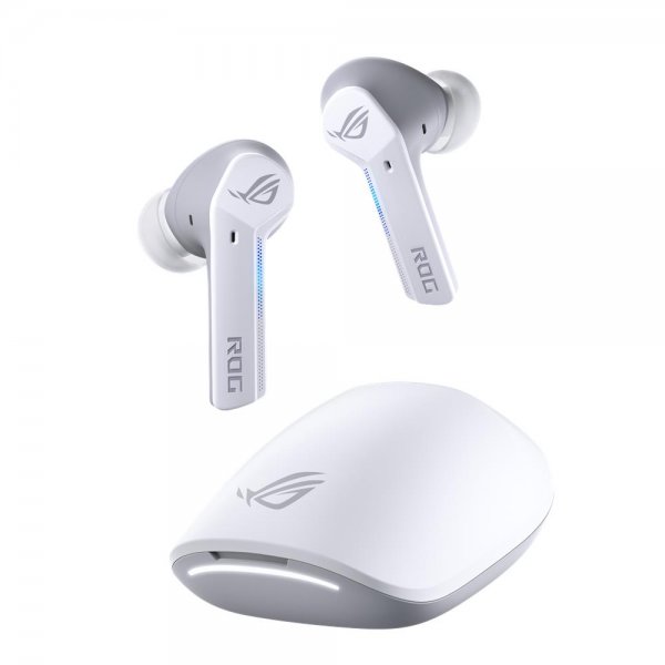 ASUS ROG Cetra True Wireless Moonlight White In-Ear Gaming Kopfhörer ANC wasserdicht weiß