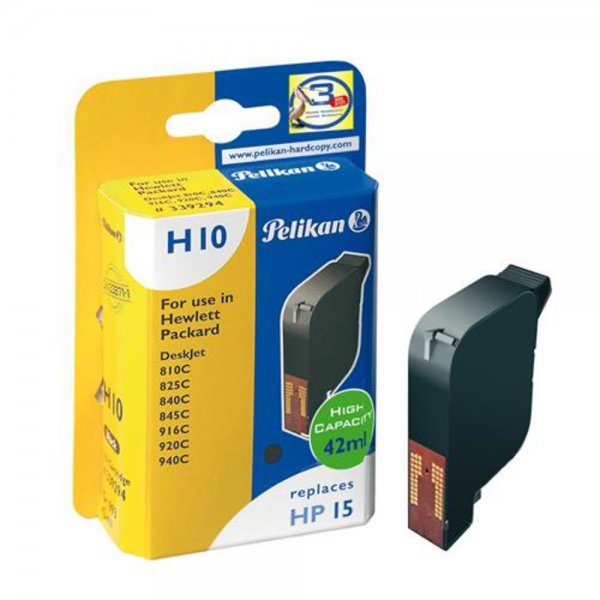 Pelikan H10 - Druckerpatrone (ersetzt HP 15 ) - 1 x Sch # 339294