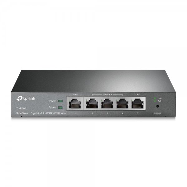 TP-Link TL-R605 Kabelrouter 10 Gigabit Ethernet 100 Gigabit Ethernet Schwarz