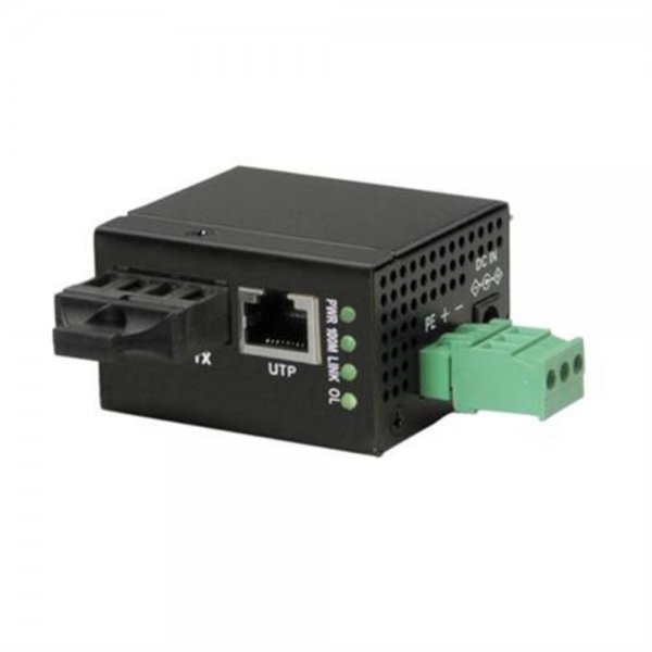 Roline 21.13.1147 Industrie Mini Konverter Fast Ethernet Full Wire Speed 100Mbps