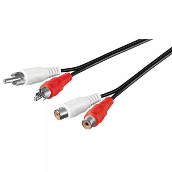Wentronic AVK 125-250 2.5m Audio-Video-Kabel 2,5 m lose # 50026