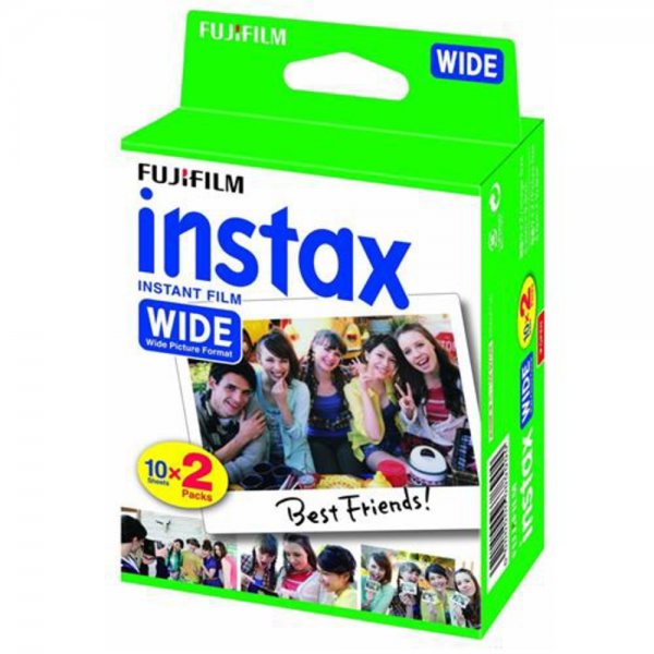 Fujifilm Instax Wide Film glossy 2 x 10 Fotos 2er Pack