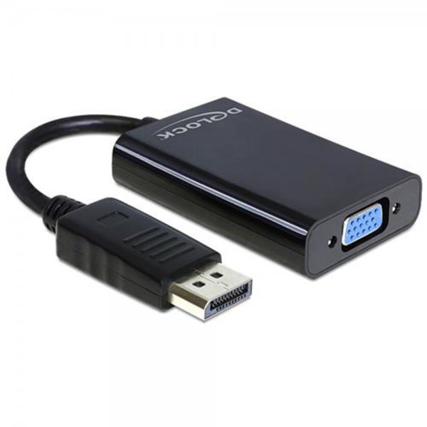 DeLock Videoadapter - DisplayPort / VGA - DisplayPort ( # 65439