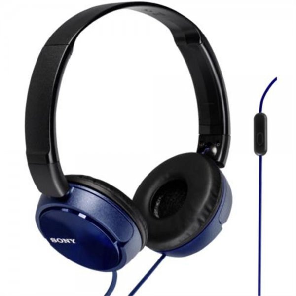 Sony MDR-ZX310APL Bügelkopfhörer leichtes faltbares Design kabelgebunden Blau
