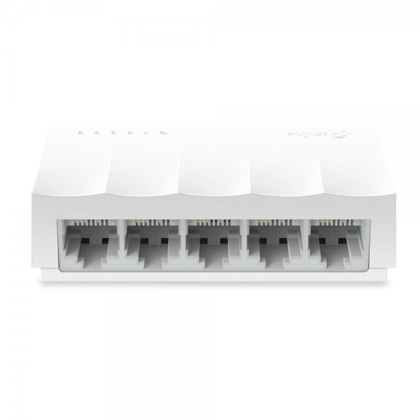 TP-Link LS1005 5-Port Fast Ethernet Desktop Switch Unmanaged LiteWave Weiß