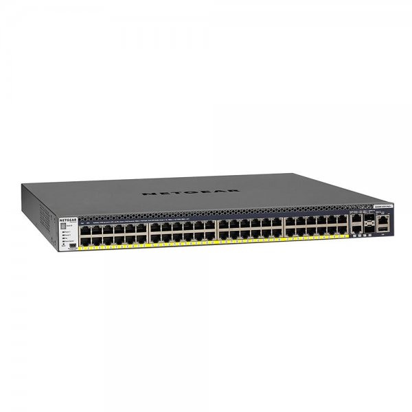 Netgear M4300-52G-PoE+ 1000W PSU gemanaged Gigabit Ethernet (10/100/1000) Energie Über Ethernet (PoE