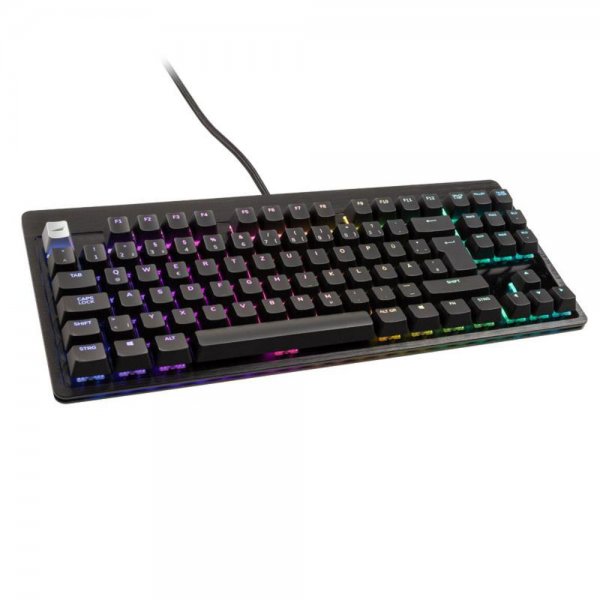 Mountain Everest Core TKL Tastatur MX Brown ISO Deutsches Layout QWERTZ schwarz RGB-LED-Beleuchtung