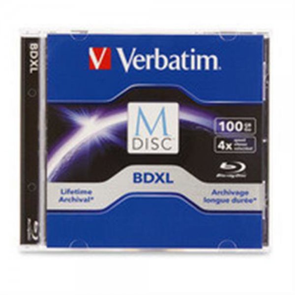 Verbatim BD-R M-Disc 100GB 4x Schreiben Jewel Case