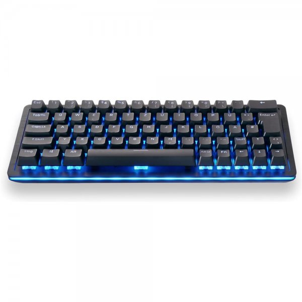 Mountain Everest 60 Gaming Tastatur mit RGB, DE-Layout, Tactile 55 Switches, in Midnight Black