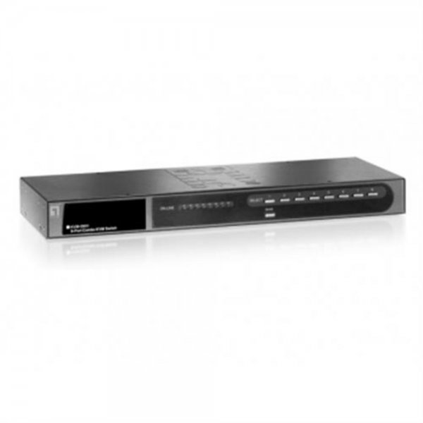 LevelOne KVM-0831 8 Port 19" Combo Switch USB PS/2