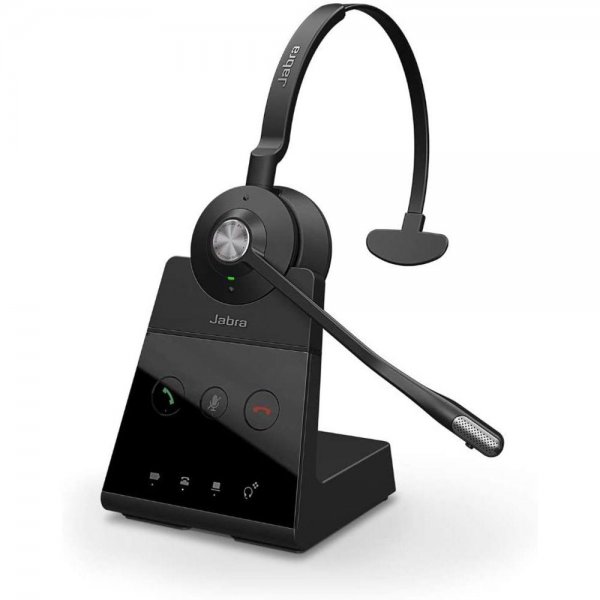 Jabra Engage 65 On-Ear Dect Mono Headset mit Noise-Cancelling für Tischtelefone und Softphones