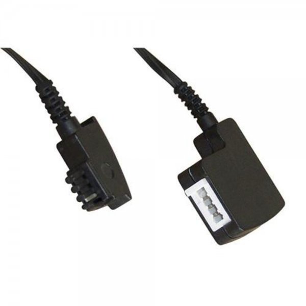InLine TAE-N Verlängerung Kabel Stecker Buchse 6m Modem Anrufbeantworter Gebührenzähler Anschluss