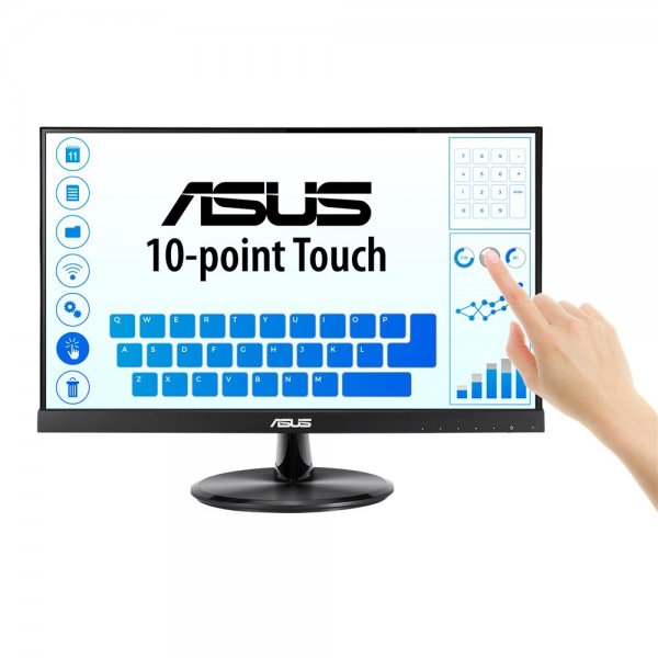 ASUS VT229H 54,61cm 21,5 Zoll Touch Monitor 10-Punkt-Touchscreen IPS Flicker-Free HDMI