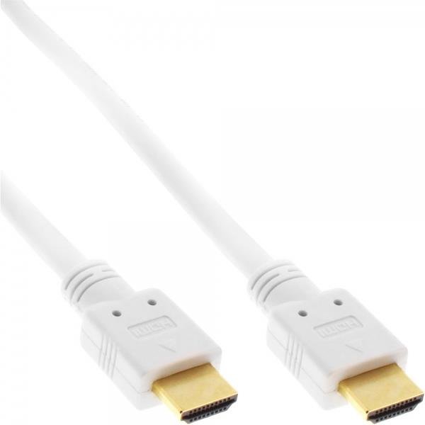 InLine ® HDMI Kabel, HDMI-High Speed mit Ethernet, 0,5m