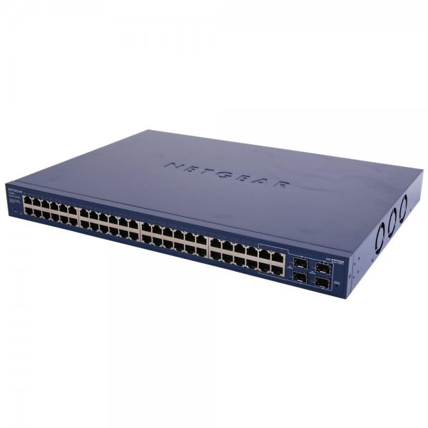 Netgear GS748T-500EUS ProSafe 48-Port Gigabit Smart Managed Switch4 SFP VLAN