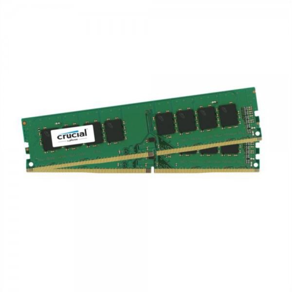 Crucial 16GB Kit DDR4 2400 MT/s 8GBx2 DIMM 288pin single ranked