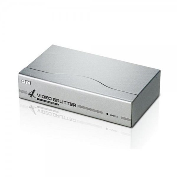 ATEN VS94A 4-Port VGA Video Splitter 350MHz Silber