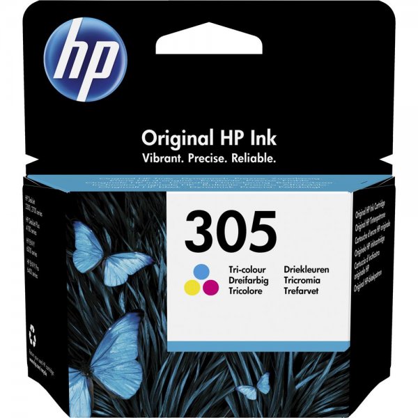 HP 305 Cyan/Magenta/Gelb Original Druckerpatrone Tintenpatrone Farbe
