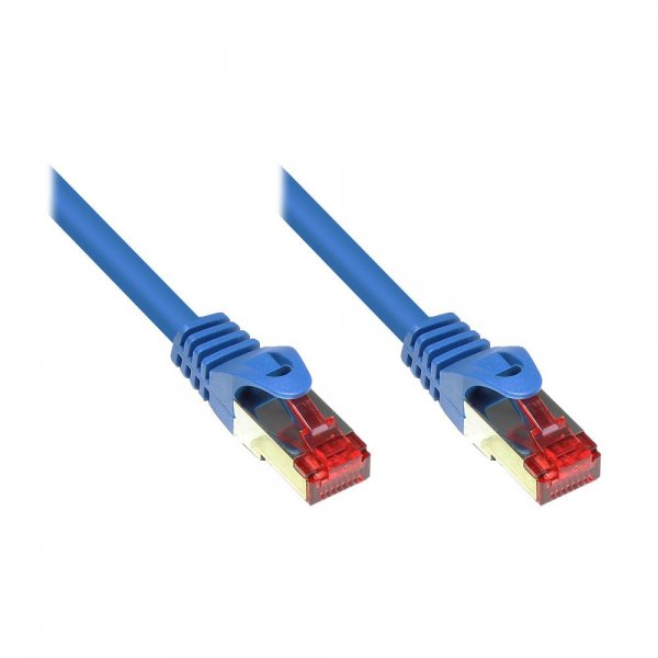 Good Connections Cat 6 Patchkabel mit RNS S/FTP 0,25m blau