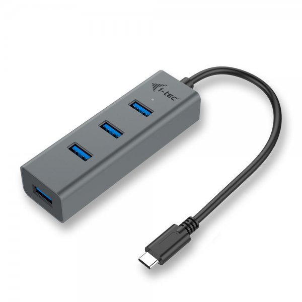 i-tec USB-C Metal HUB 4 Port Thunderbolt 3 kompatibel