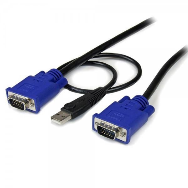 StarTech.com 2-in-1 - Video- / USB-Kabel - USB Typ A, 4