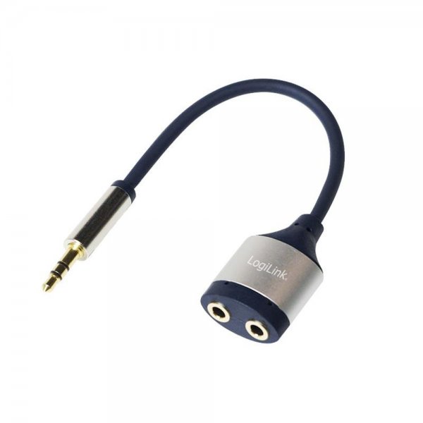 LogiLink CA1100 3,5 mm Audio Splitter Retail