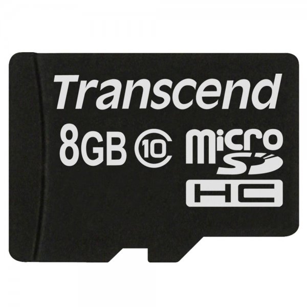 Transcend microSDHC 8GB Class 10 Speicherkarte