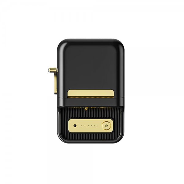 NIIMBOT B21 portabler Bluetooth-Etikettendrucker in schwarz Etikettiergerät Mini Beschriftungsgerät