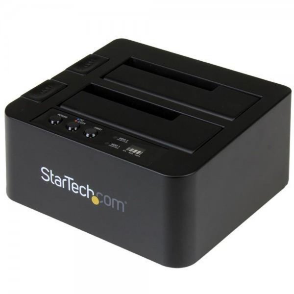 StarTech.com USB 3.1 (10 Gbit/s) Duplizierer Dockingstation für 2,5" & 3,5" SATA SSD/HDD Laufwerke -