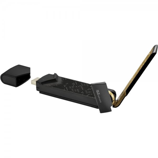 ASUS USB-AX56 Dual-Band AX1800 USB-WLAN-Adapter WiFi 6 externe Antenne WPA3
